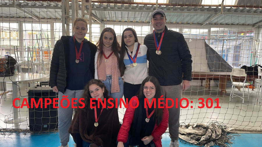 MEDALHISTAS DA FINAL