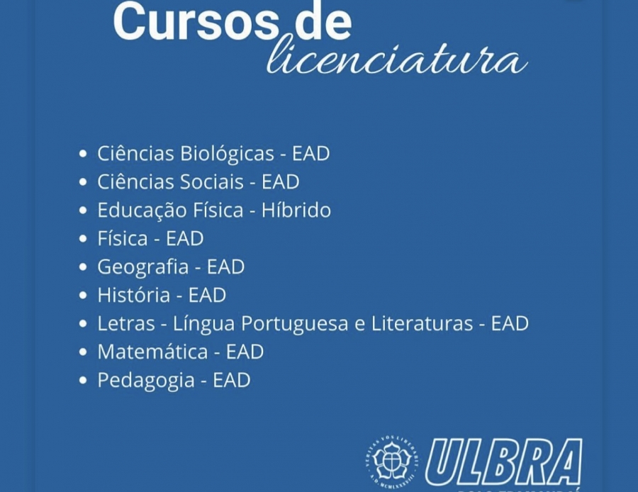 NOSSA ESCOLA SEDIA O POLO ULBRA